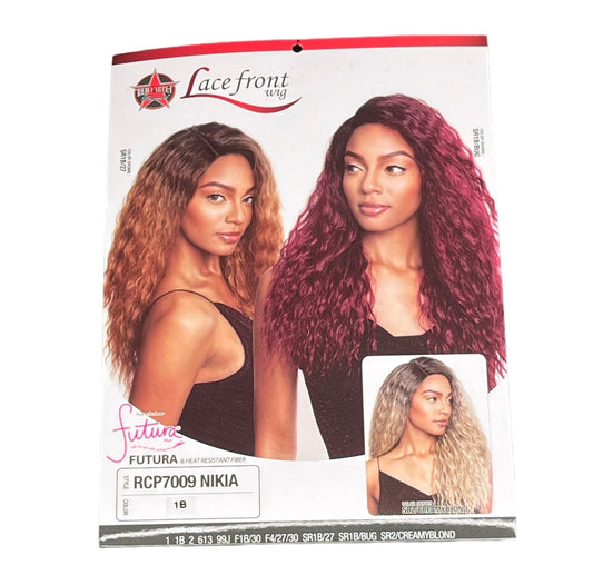 Red Carpet Lace Front Wig NIKIA Colour 1B