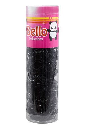 Bello Collections Black Rubber Bands