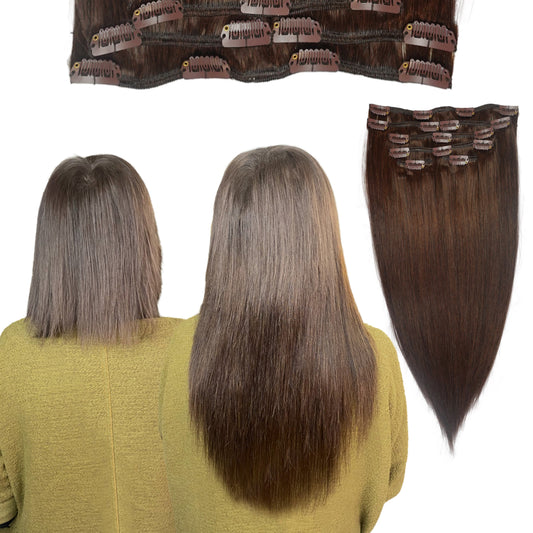 Chloe Collection - Clip-ins 18" #2 - 100g - Radiance Beauty Inc