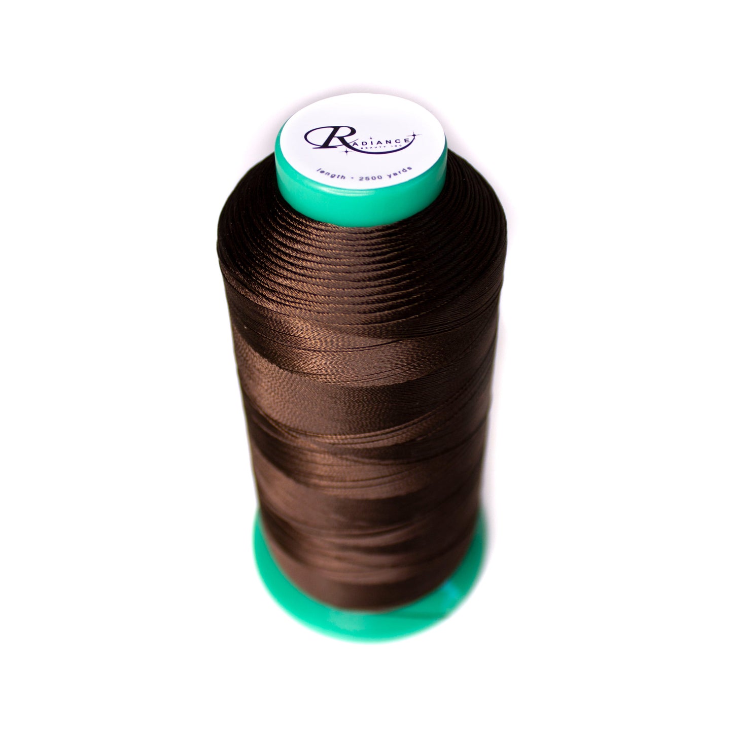 Hair extension thread dark brown